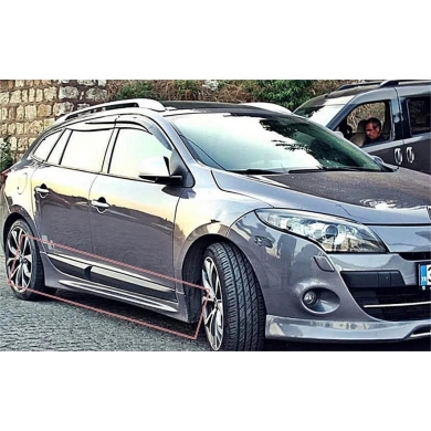Renault Megane 3 Uyumlu Yedek Parça SW Kulaklı Marşpiyel