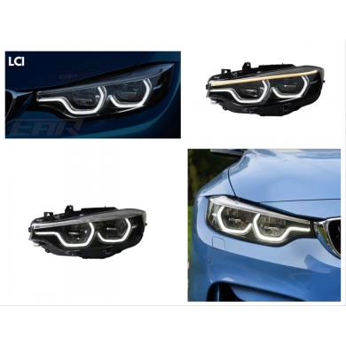 Bmw 4 Serisi F32/F36 2013-2015 & 2016-2018 İçin Uyumlu Yedek Parça Makyajlı Led Far (13-15 yazılım ve soket değişimi ile)