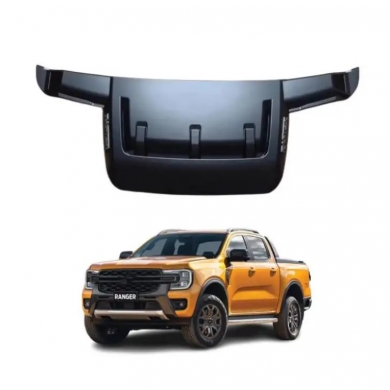 Ford Ranger T9 Kaput Üstü Kabartma Scoop 3 Parça Mat Siyah