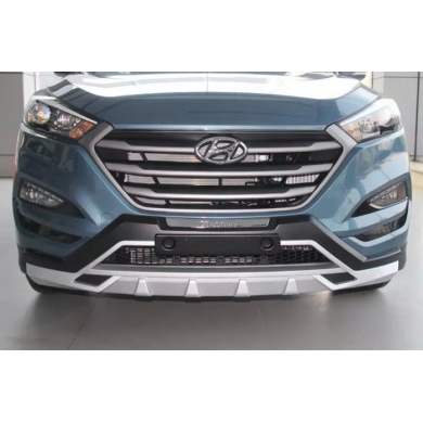 Hyundai Tucson 2015-2018 Uyumlu Yedek Parça Ön Tampon Koruma Difüzör 