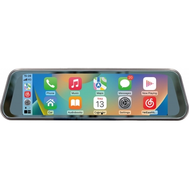 ARAÇ İÇİ AYNA CARPLAY ÖN ARKA KAYIT DVR 