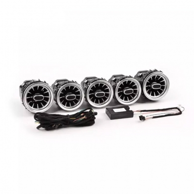 Mercedes CLA Class W117 Kasalı Ön Havalandırma Air Vent Işıklı 3 veya 12 Renk ayarlanabilir Not CLA W118 A Class W177ve B Class W217 ile aynı Kasal