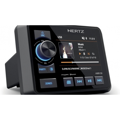 Hertz HMR-50 Marine Bluetooth Usb Radyo Dahili Amfi