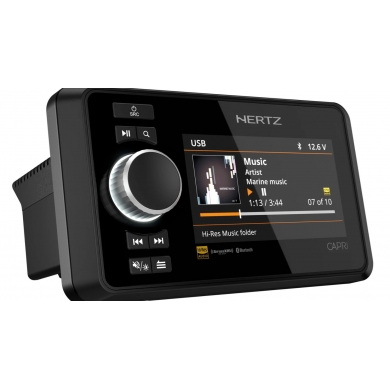 Hertz Capri H100 Marine Usb Bluetooth 5.1, Aux  Girişi ve S/PDIF Dijital Giriş/Çıkış