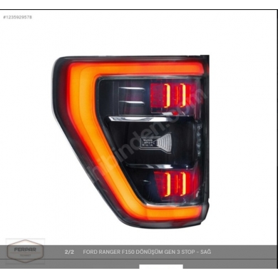 F150 GEN3 Uyumlu Yedek Parça Stop (Sağ-Sol)