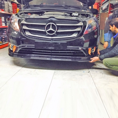 Mercedes W640 Uyumlu Yeni Vito Ön Karlık Boyasız