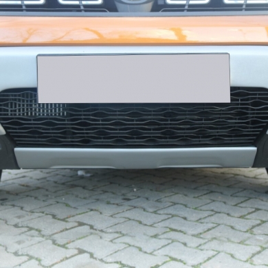 Dacia Duster Uyumlu Yedek Parça Ön Difüzör Mat Gri 2018 - Sonrası
