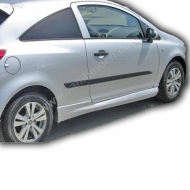 Opel Corsa D 2 Kapı Uyumlu Yedek Parça Marşpiyel Boyalı