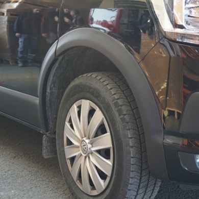 Volkswagen Transporter T5 Uzun Şasi 2015- 2020 Çamurluk ve Kapı Dodikleri Set 11 Parça Çift Sürgü