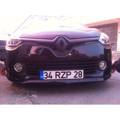 Renault Clio 4 Uyumlu Yedek Parça Ön Tampon Karlığı Boyalı