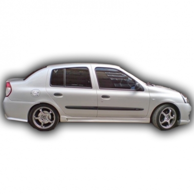 Renault Clio Symbol 2000 - 2011 Uyumlu Yedek Parça Marşpiyel Boyasız