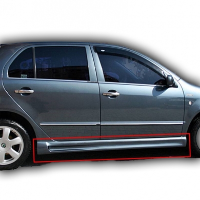 Delikli Skoda Fabia 2001 - 2007 Marşpiyel Boyasız