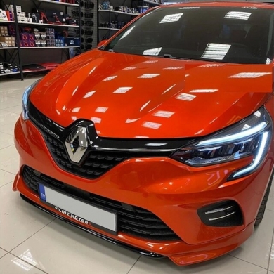 Renault Clio 5 2019-2021 Abt Style Plastik Ön Tampon Eki