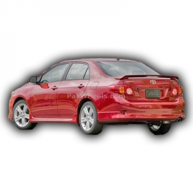 Toyota Corolla 2007 - 2011 Işıklı Spoiler Boyalı