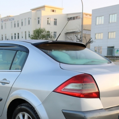 Renault Megane 2 2003 - 2008 Arka Cam Üstü Spoiler