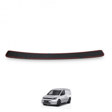Volkswagen Caddy 2021+ Uyumlu Yedek Parça  Arka Tampon Eşiği Mat