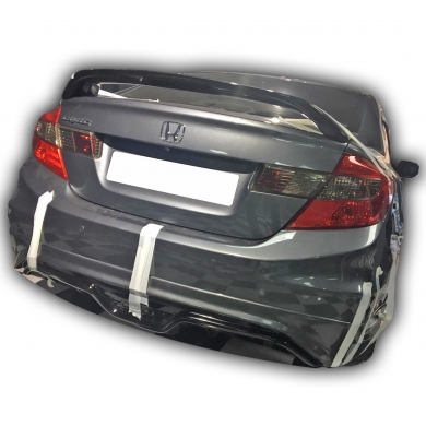 Honda Civic Fb7 Si Spoiler Boyasız Fiber