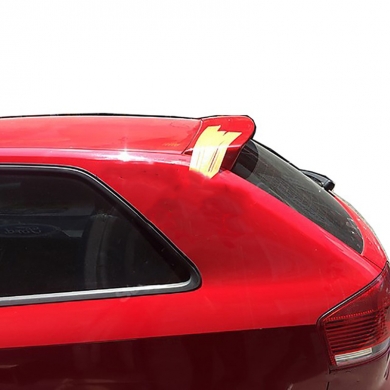 Audi A3 2009 - 2012 Tek Kapı Spoiler Boyasız Fiber