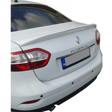 Renault Fluence Spoiler Boyasız Fiber