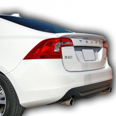 Volvo S60 Uyumlu Yedek Parça Spoiler Boyalı Fiber