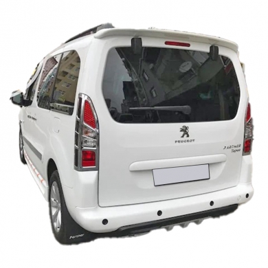 Peugeot Partner – Berlingo Uyumlu Yedek Parça Spoiler Boyalı Fiber