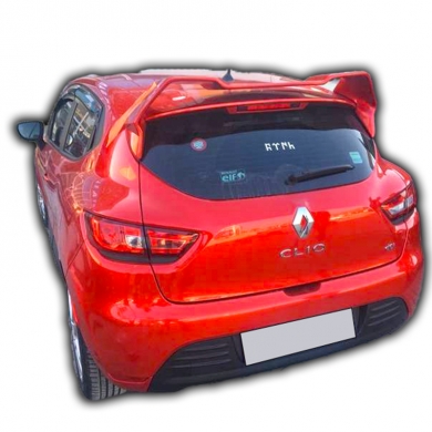 Renault Clio 4 Uyumlu Yedek Parça Rs Spoiler Boyasız Fiber