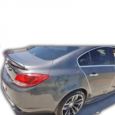 Opel İnsignia 2009 - 2012 Uyumlu Yedek Parça Spoiler Boyasız Fiber