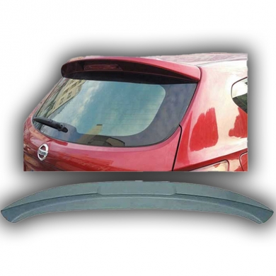 Nissan Qashqai 2008-2013 Uyumlu Yedek Parça  Spoiler Boyalı Fiber