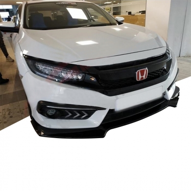 Honda Civic Fc5 3 Parça Ön Lip (Plastik)