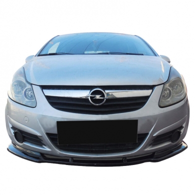 Opel Corsa D Uyumlu Yedek Parça Ön Lip (Plastik)
