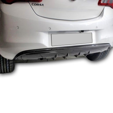 Opel Corsa E 2015+ Uyumlu Yedek Parça Düz Model Difüzör (Plastik)