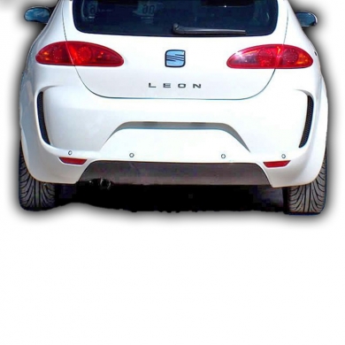 Seat Leon MK2 Uyumlu Yedek Parça Makyajsız Aero Arka Tampon Boyasız Fiber