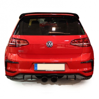 Volkswagen Golf 7 R400 Arka Tampon Kaşı Boyasız Fiber