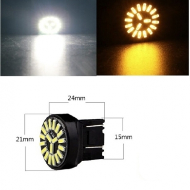 T20 Led (7443) Soket 19 Smd Led Beyaz