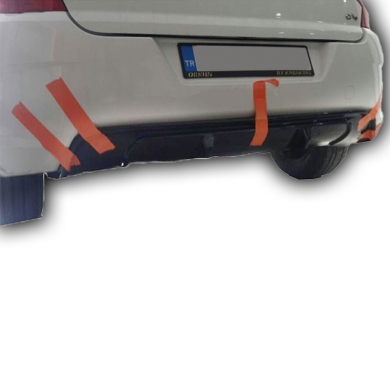 Citroen C4 2010+ Uyumlu Yedek Parça Difüzör (Plastik)