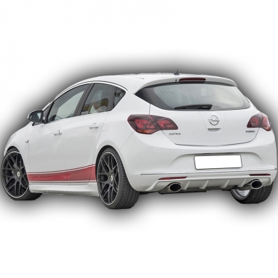 Opel Astra J Hb 2009 - 2012 Uyumlu Yedek Parça Rieger Difüzör (Plastik)
