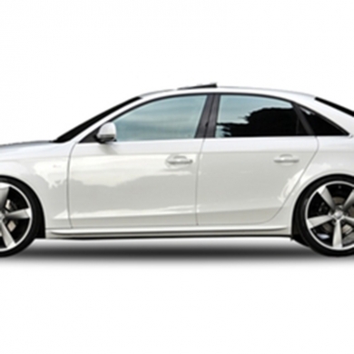 Audi A5 S - Line Uyumlu Yedek Parça Yan Marşpiyel Boyalı Fiber