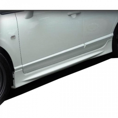 Honda Civic Fd6 Uyumlu Yedek Parça Mugen RR Yan Marşpiyel (Plastik)