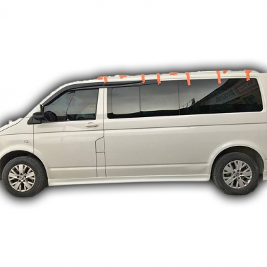 Volkswagen Transporter T5 - T6 - T7 Uzun Şase Yan Marşpiyel Fiber