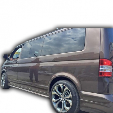 Volkswagen Transporter T5-6-7 Uyumlu Yedek Parça Kısa Şase Yan Marşpiyel (Fiber)