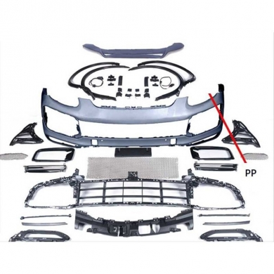 Porsche Cayenne 2011-2014 Facelift 2020+ Uyumlu Yükseltme 9Y0 Turbo Body Kit