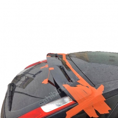 Ford Focus 2 - 2.5 Uyumlu Yedek Parça  ST Işıklı Spoiler (Plastik)