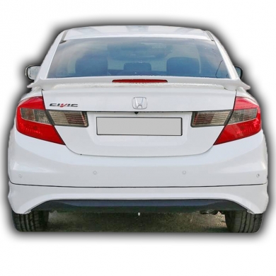 Honda Civic Uyumlu Yedek Parça Fb7 2012 - 2015 Işıklı Spoiler (Plastik)