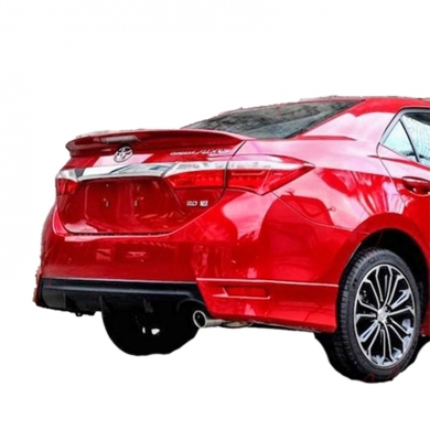 Toyota Corolla 2014 - Sonrası Işıklı Spoiler (Plastik)
